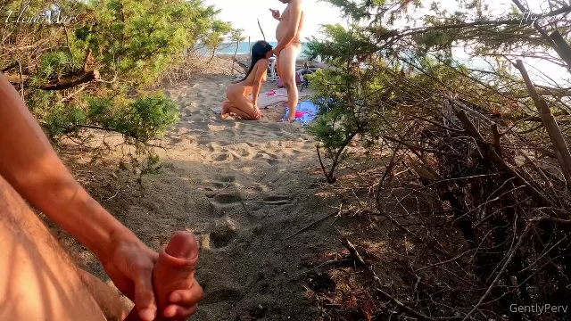 Preview of OnlyFans GentlyPerv Elena Mars Anal Fingering For Slut Public Beach Slut Analyzed And Jerking Off XXX